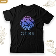 Orbs crypto coin T-SHIRT DISTRO BAJU TSHIRT