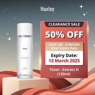 [Clearance Sale] Huxley Official Toner ; Extract It (120ml) - EXPIRY DATE : 13 MARCH 2025