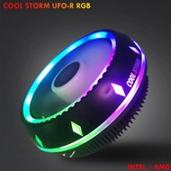 Cool Storm UFO RGB Fan Processor PC Intel / Kipas Procesor AMD