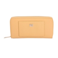 Guy Laroche กระเป๋าสตางค์แบบยาว ซิปรอบ รุ่น MILDLY - สีเหลือง