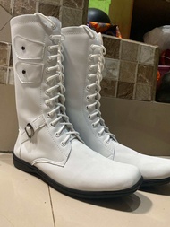 Sepatu mayoret putih kode 605