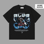 Voust Anime T-shirt KISAME AKATSUKI Black Tees T-shirt 24s