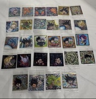 絕版中古龍珠餅貼第16彈28張