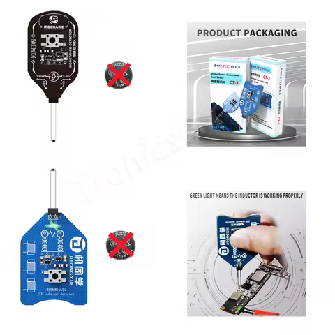 LANRUI K7 Coil Tester Motherboard Coil Tester Inductor Detector Tool for PC Repair Electromagnetic I