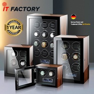 IT FACTORY Smart Watch Winder Luxury Wood Box Watch Box Display Box Automatic Jam Tangan Box Melancy