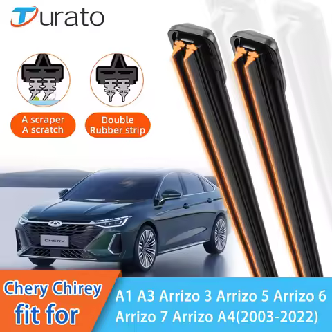 For Chery Chirey Arrizo 3/5/6/7/A4 A1 A3 Front Windscreen Wipers Double Rubber Car Wiper Blades Car 