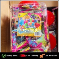 🔥 (1 Botol) Rainbow Rope Gummy Candy Berperisa Buah Buahan Ready Stock🔥