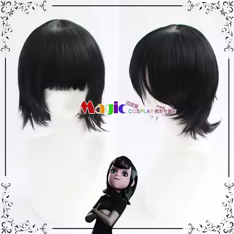 Anime Mavis Cosplay Wig Halloween Carnival Party Props Synthetic Hair Heat Resistant Fiber + Wig Cap
