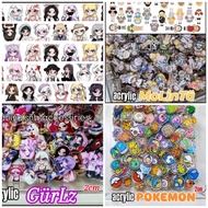 ‼️NO COD‼️RESIN RM6/200gram ±120pcs 👉🏻 RESIN ACRYLIC CARTOON MIX RANDOMLY, DIY CRAFT Phone strap, ke