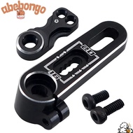 ABEBONGOTF Servo Arm, 7075 25T Aluminum Steering Horn,  Black Adjustable 15.5 to 20mm Servo Swing Ar