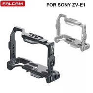FALCAM F22& F38&F50 Quick Releaseve ZV-E1 Camera Cage for Sony ZV E1 with Clod Shoe 1/4" Threaded Ar