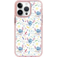 迪士尼 史迪奇圖案 iPhone16 Samsung S25氣墊標準防摔鏡面手機殼