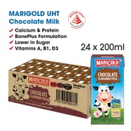 Marigold Chocolate UHT Milk - Case (24 x 200ml)/Marigold Chocolate UHT Milk (6 x 200ml)
