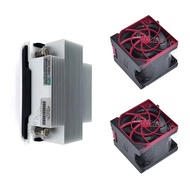 DL380 HP Original FOR DL380p G9 Xeon CPU Kit Server Heatsink 747608-001 777290-001 Cooling Fan 74759