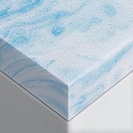 BedStory 4 Inch Memory Foam Mattress Topper Queen Size