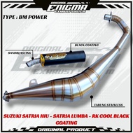 Exhaust 2stroke BM POWER original ENIGMA Suzuki Rgv125 Rg100 Rgx120 satria shark satria lumba rk coo