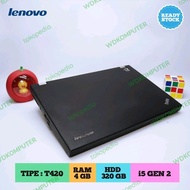Terbaru Laptop Lenovo Thinkpad T420 - Intel Core I5 - Second Murah