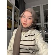 ELASTIC BAND SHAWL CHIFFON PINLESS, Tudung,Shawl Chiffon