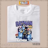 [FOR KIDS] Yalex BLUEY BATMAN Trending Aesthetic Minimalist Statement Unisex T-Shirt