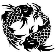 #Premium Quality# Car sticker Koi Fish" 没有鱼 "/Fish Sticker Car/Sticker Kereta/Sticker Koi Fish/ Vira