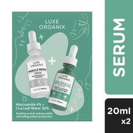 LUXE ORGANIX Miracle Repair Serum 20ml + Cica Rescue Serum 20ml