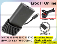 Dell Latitude Alienware Precision XPS 15 9575 9550 17 9700 DA130PM170 HA130PM170 USB Type-C 130W 20V