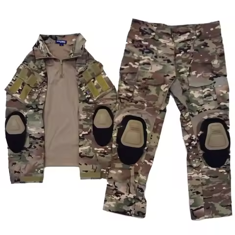 G3 Tactical Uniform MC Sets Mens Camouflage Suits Wear-resisting Outdoor Camping Hunting Shirt Pants