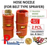 2pcs Nozzle / Hose Nozzle Taiwan Bigger Hole Heavy Duty for Belt Type Power Sprayer Pressure Washer Compatible with Kawasaki  Sprayer 22A 25A Models