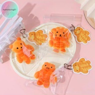 homeliving Abdominal Muscles Bear Pinching Keychain Muscle Lion Mochi Squishy Fidget Toy Slow Rebound Deion Toy Stress Release Vent Toy sg