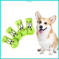 RPAN 4pack Durability Dog Socks Thickened Paws Protectors Outdoor Paws Protectors for Various Pet Ow