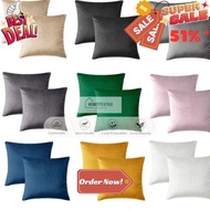 Cushion Cover / Sofa Cushion Cover Aesthetic Suede 30x30 40x40 45x45 50x50 60x60 Homey Textile