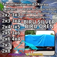 Korean Plastic Tarpaulin A5 size 2X3 2X4 2X5 3X3 3X4 3X5 3X6 4X4meter