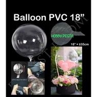 18 INCH BOBO PVC BALLOONS 18 INCH BOBO BALLOON/S 18 INCH CLEAR BOBO BALLOON/S 18 INCH TRANSPARENT PV