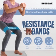 Baebear Resistance Bands Fitness Workout Elastic Band Exercise Stretch Loop [Baebear.sg]