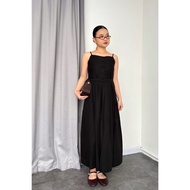 WEARSKYE - Midi DressHONEY Dress Wanita Dress Korean Style