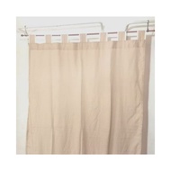 CURTAIN Single Affordable Quality Beige in Color