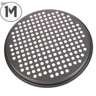1M 1Pc Pizza Pans With Holes Non-Stick Perforated Pizza Tray For Oven Crisper Pan For Frozen Or Home