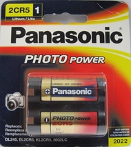 Panasonic - 2CR5 Photo Lithium Battery Retail Pack - Single, 1 Count (Pack of 1)
