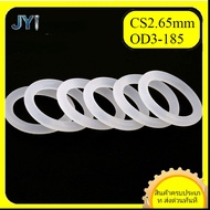 O-ring gasket CS2.65mm*ID3-185mm O-ring white silicone seal ring food grade seal waterproof rubber r