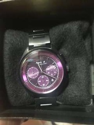 🈹Agnes b 黑紫綱錶