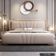 1.8 x2 Influencer Luxury Storage Solid Wood Bed Double Bed Rice Double Bed Large Bed Modern Italian 