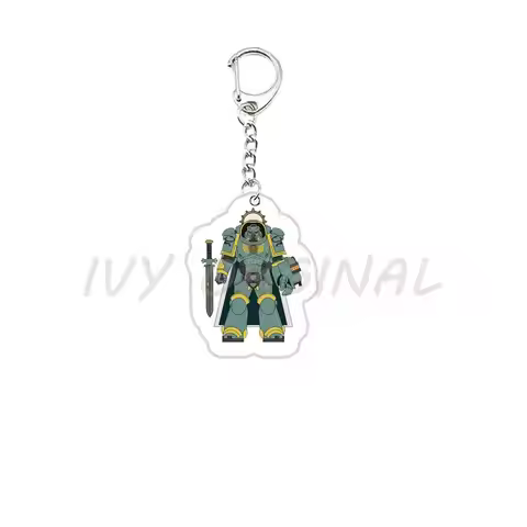 Acrylic Hot Game Warhammer 40K Keychains Warhammer 40K Keychains for Accessories Bag Jewelry Friends