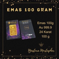 ORODESIGN MAA Emas Gold Bar 100g 999.9 24karat