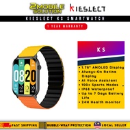 KIESLECT KS Smartwatch [1.78" AMOLED Display I Abnormal Heart Rate Warning I  IP68 Waterproof I  100 Sports Modes]
