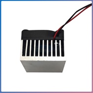 DIY Mobile Phone Cooling Fan 5V 40 * 40 * 20mm Cooling Sheet Cooling Aluminum Block with 40 * 40 * 1