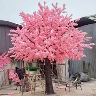 Bunga Sakura Tiruan Hiasan Dalaman Pokok Palsu Wishing Tree Mall Hiasan Hotel Hiasan Perkahwinan Pok