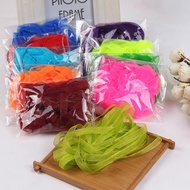 Must Versatile High Quality 10mm Organza Ribbon Apparel Sewing Fabric DIY Gift Packaging Wedding Par