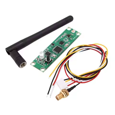 B68A 2.4G DMX Wireless Controller DMX512 Transmitter Receiver 2 In 1 PCB Module With Antenna For Bui