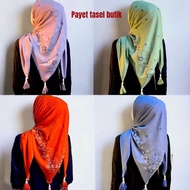 Square crested tassel sequins luxury boutique motif/potton star crested sequins/rubicon sequins