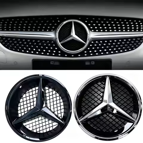 16.5/16.8/17.2/20.3CM for Mercedes Benz W204 W205 W213 W253 C E Class A B CLA GLA GLK ABS Car Front 